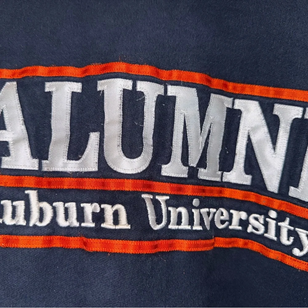 Auburn University Alumni Navy Sweatshirt - Picture 3 of 3